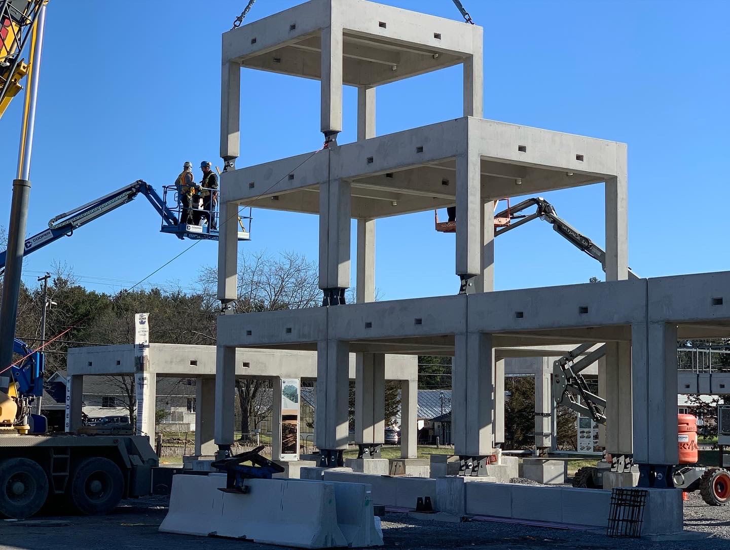 Lodestar module being placed at St. Vincent de Paul
