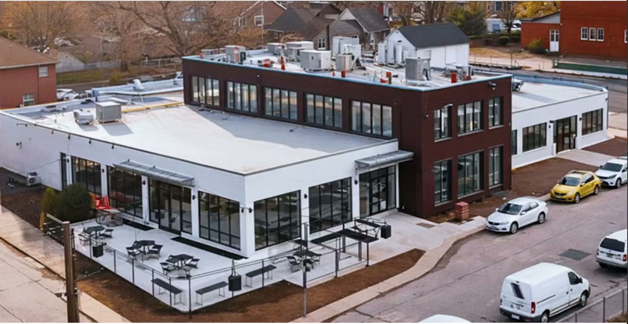 Completed St. Vincent de Paul Community Centre from above
